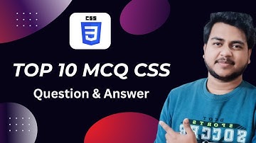 Top 10 CSS MCQ Interview Question | Question With Answers | Most Asked  Question|  MCQ Question |