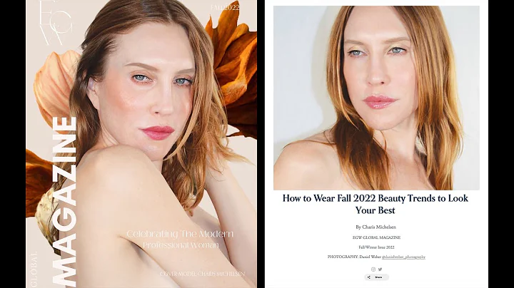 CHARIS MICHELSEN IS THE INTERNATIONAL COVER MODEL ...