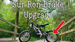 SUR RON - BRAKE UPGRADES