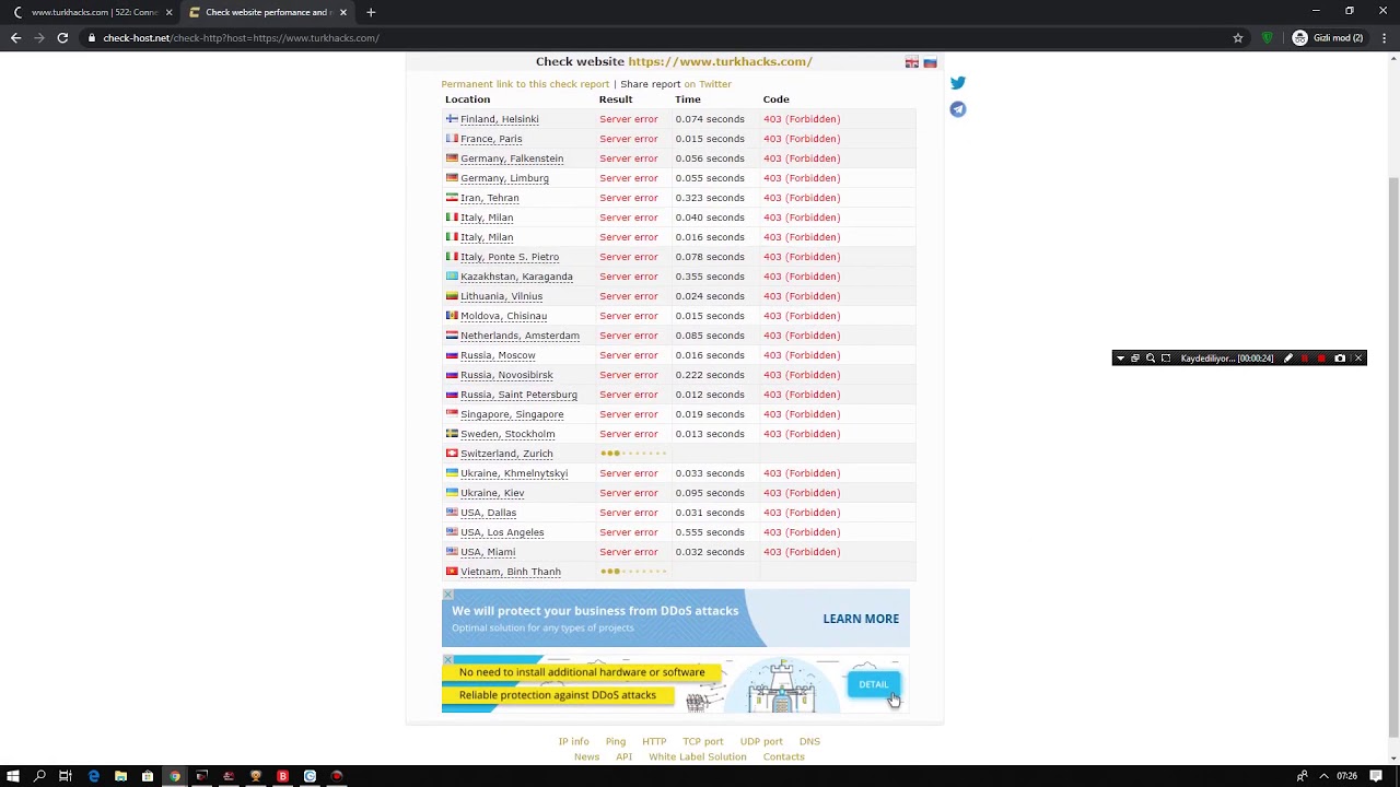 DDOS - Layer7 - bypass all protect - YouTube