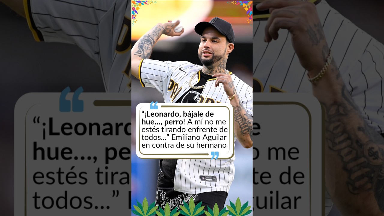 Pleito familiar: El nuevo escándalo de los hermanos Leonardo Aguilar y Emiliano Aguilar