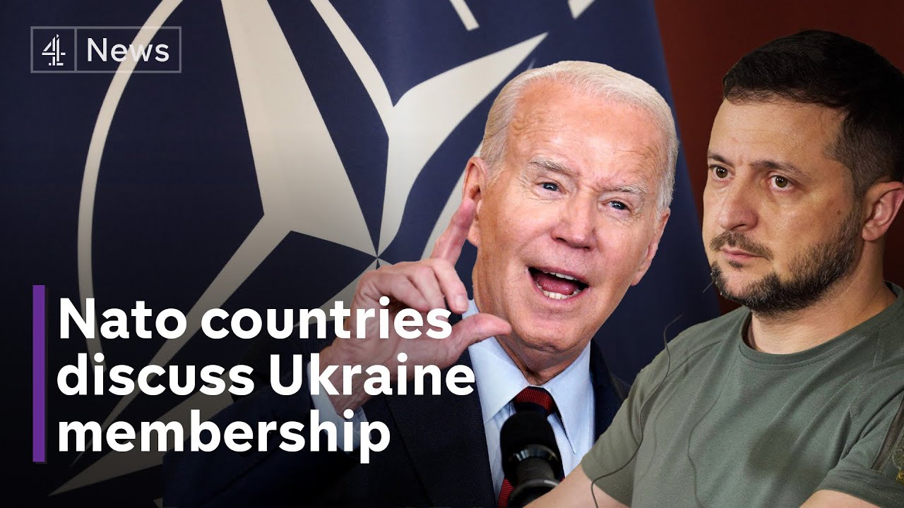 Ukraine’s NATO membership is on the summit agenda as Biden in the UK