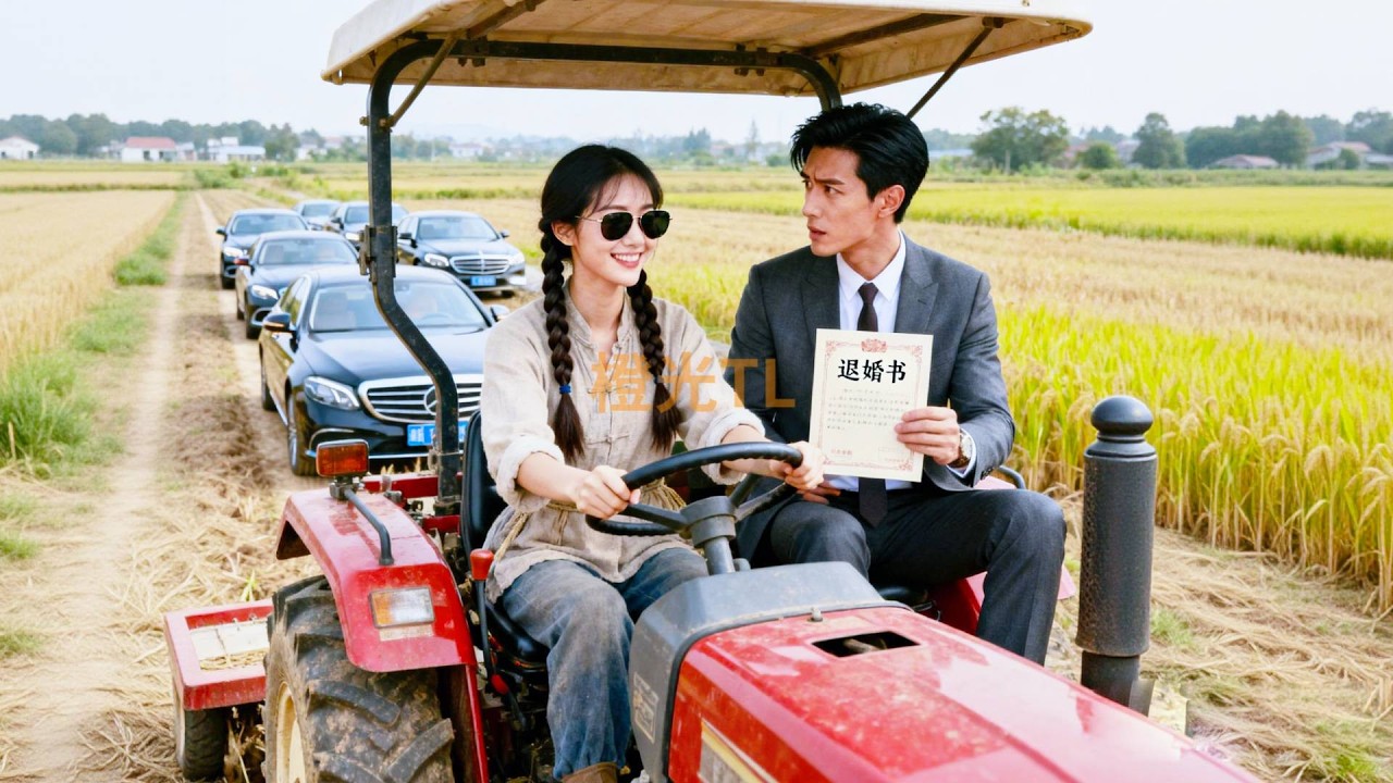 農村女孩被總裁親自上門退婚，怎料看見一排豪車才意識到她是隱藏的首富千金，瞬間後悔，改口喊老婆！#短劇 #甜寵 #瑪麗蘇 #總裁灰姑娘