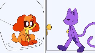 Catnap And Dogday Heard A Howl At The Door Poppy Playtime Chapter 4 Comic Dub