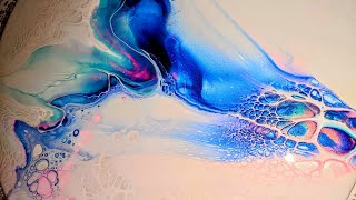 Gorgeous Delicate Dutch Bloom ~ New #TLP Pigments #acrylicpouring #fluidart