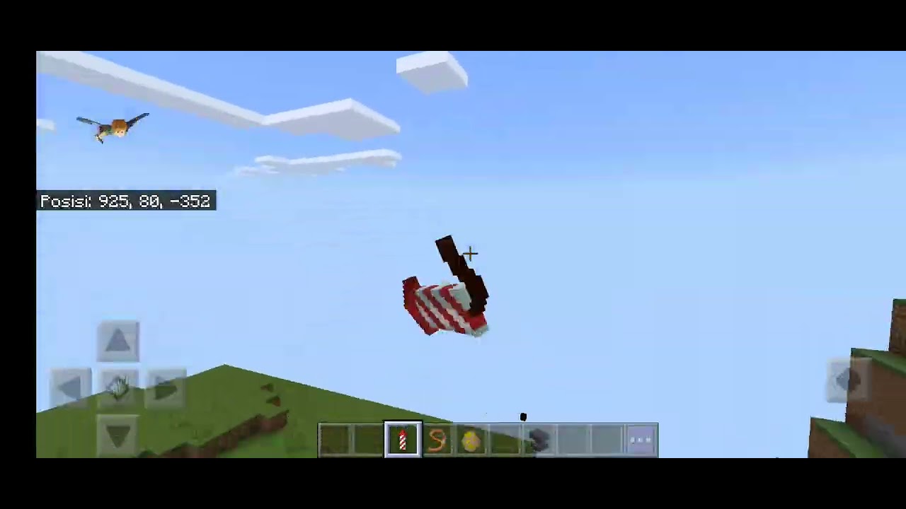 Main kuda warna biru di minicraft