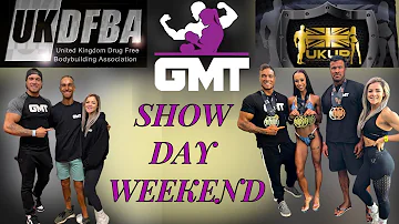 UKUP | UKDBFA |SHOW DAY VLOG | MENS PHYSIQUE | FITNESS MODEL | BIKINI