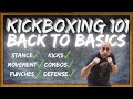 Kickboxing basics  beginner tutorial for new kickboxers