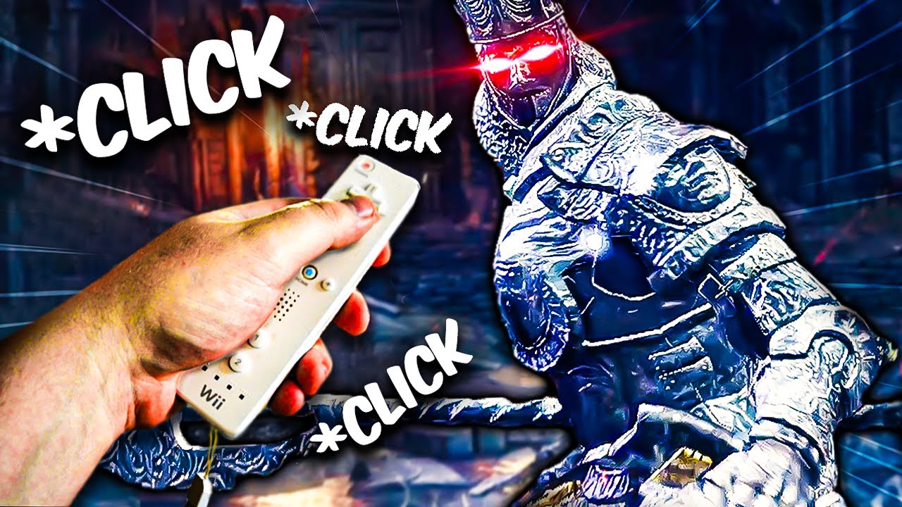 Dark souls 3 BUT With a Wii Remote