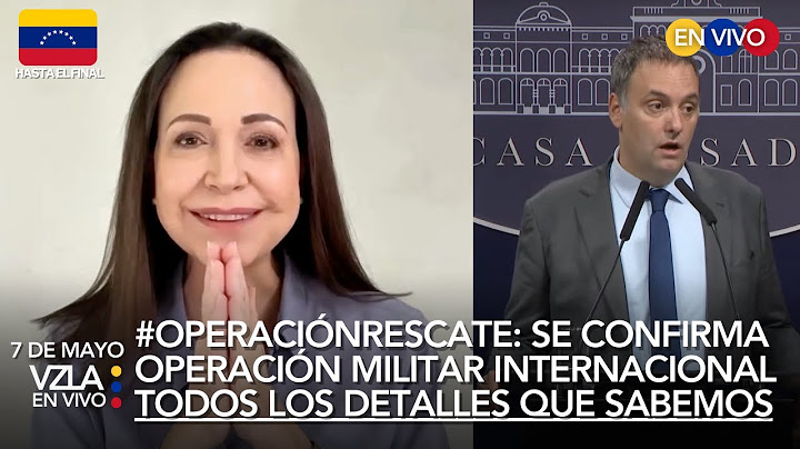 EN VIVO - María Corina Machado confirma hoy 7MAYO "operación militar internacional" en #venezuela