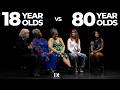 18 and 80 Year Old Women debate if social media has made life better for women