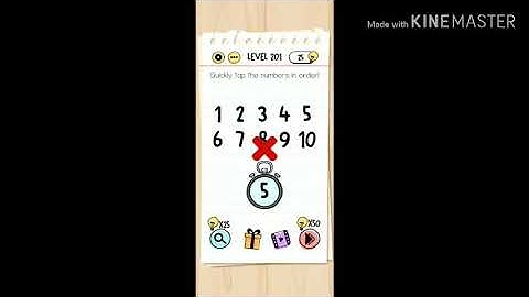 Brain Test Level 201 Walkthrough