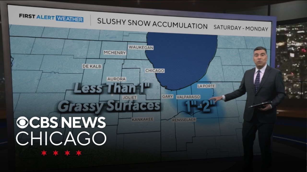 Expect colder temps in Chicago area this weekend - YouTube