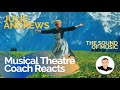 Musical Theatre Coach Reacts (JULIE ANDREWS), The Sound Of Music