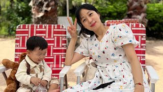 15개월 아기와 제주여행/ 제주2일차/ 제주 실내 여행지/ 제주 아기랑 갈만한 곳/ 스누피 가든/ 아침미소목장/ 아침해변펜션