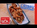 Unbelievably Crunchy Chinese Fried Wonton Recipe! | Wok Wednesdays