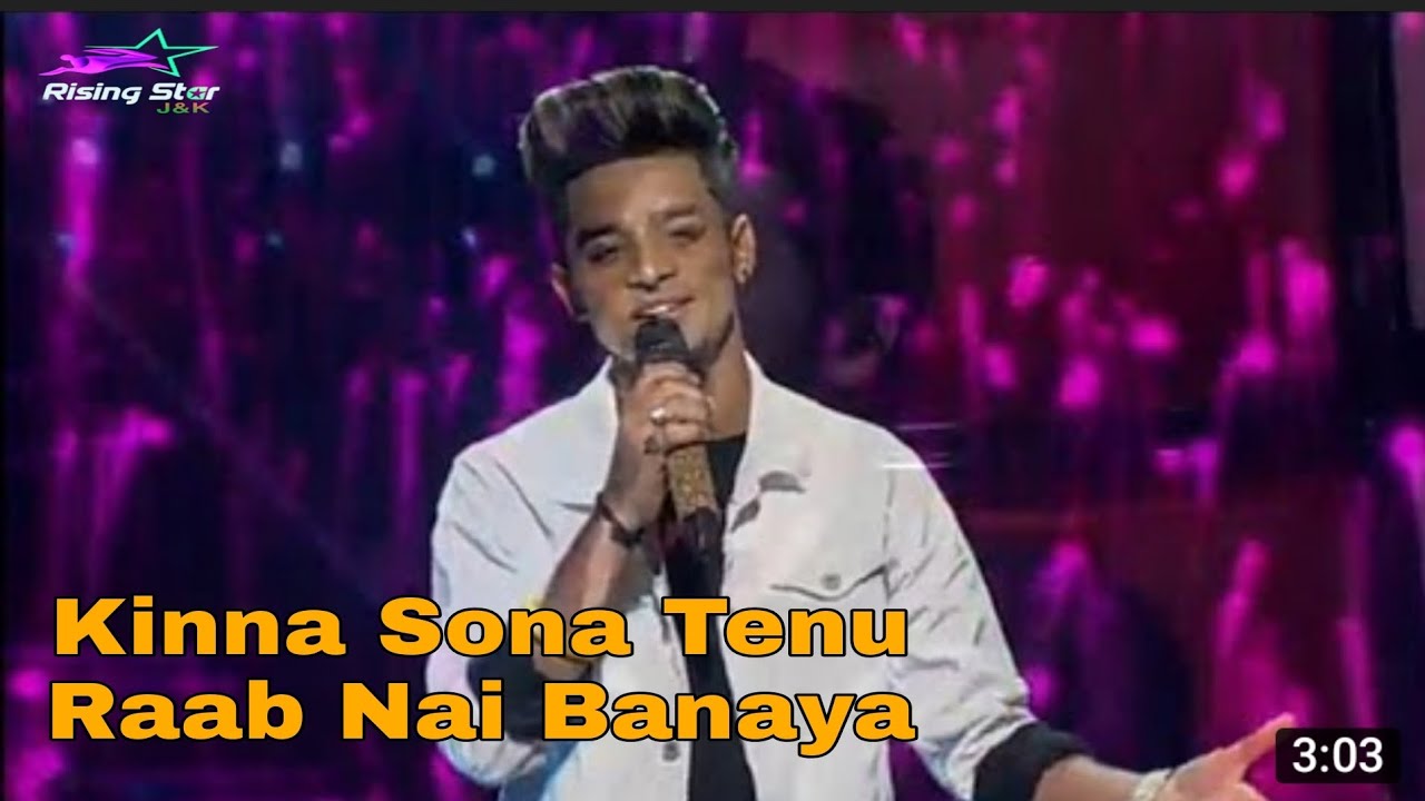 Kinna sona tenu rab ne banaya - Sumit Saini __ - voiceofindia, - superstarsinger2