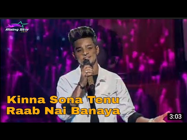 Kinna sona tenu rab ne banaya - Sumit Saini __ - voiceofindia, - superstarsinger2