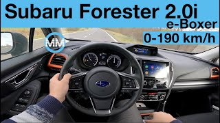 Subaru Forester eBoxer (150 PS) POV Test Drive + Acceleration 0-190 km/h