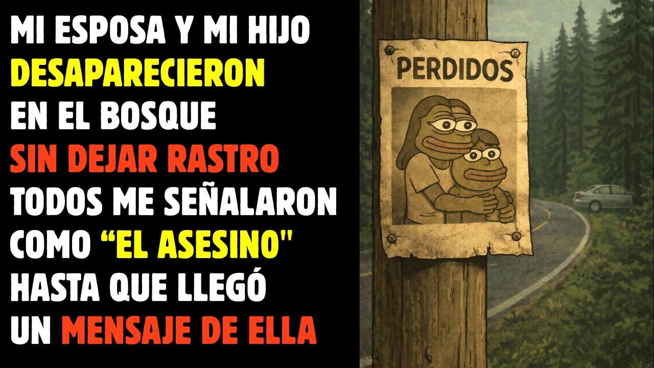 Me CULPARON de la DESAPARICIÓN de mi esposa pero un MENSAJE destapo la VERDAD
