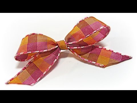 Cómo hacer lazos con los dedos, How to make bows with fingers