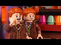 Fred and George - 10 Galleons - Lego Harry Potter Scene Recreation