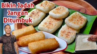 Bikin Jadah Ketan Jangan Ditumbuk Cukup Diaduk