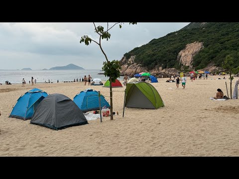 SHEK O CAMPING WITH FRIENDS