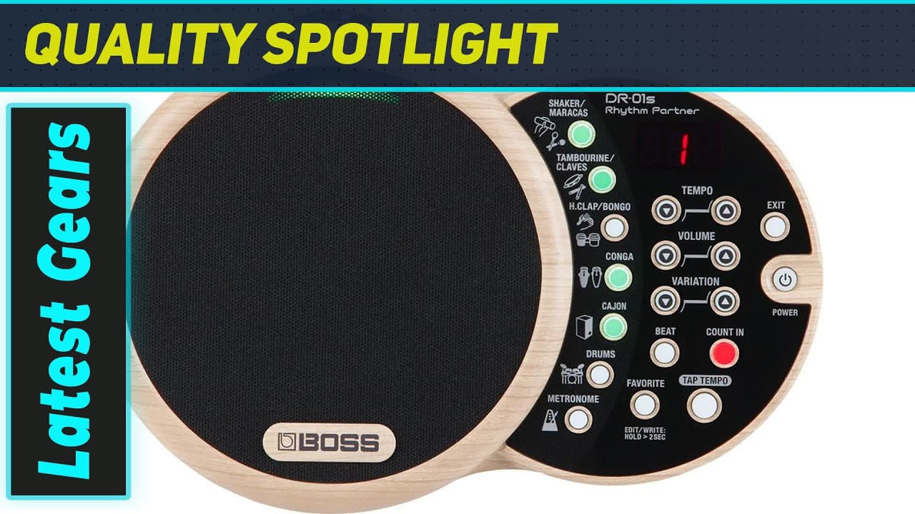 BOSS DR-01S Rhythm Partner: The Secret Weapon for Acoustic Players