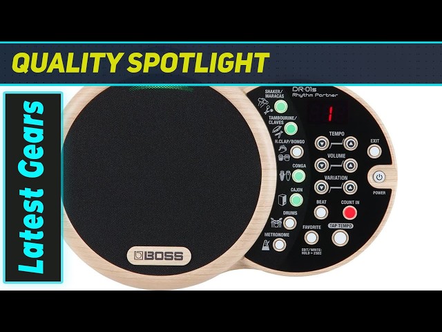BOSS DR-01S Rhythm Partner: The Secret Weapon for Acoustic Players