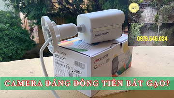 Unbox Camera IP Full Color Hikvision DS-2CD1027G0-L