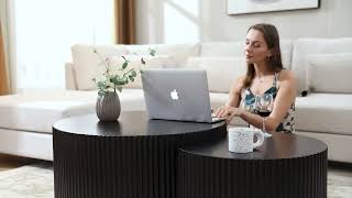 Coffee/Nesting Table Set of 2 - Style & Function!