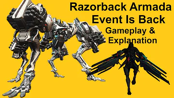 Razorback Armada Event Explained & Gameplay - WARFRAME