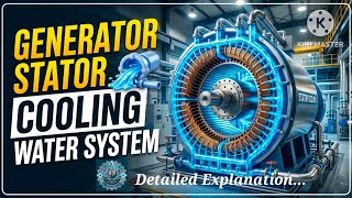 Generator Stator Cooling Water System 🔥 | Stator Cooling system Detailed Explanation (Hindi/English)