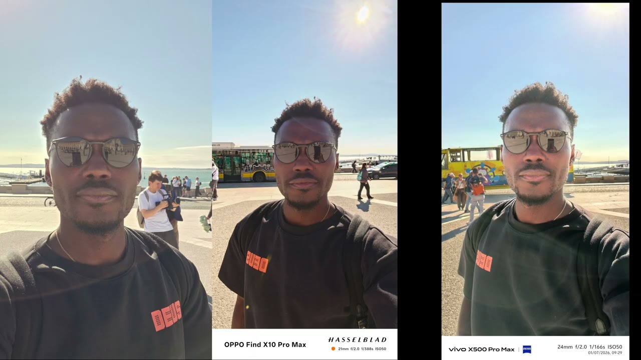 Galaxy S26 Ultra vs VIVO X500 Pro Max vs OPPO Find X10 Pro Max Photo Camera Comparison