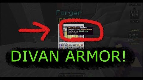 [Hypixel SkyBlock] It Begins... Divan Armor
