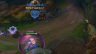 LL Stylish CLEAN Pentakill on Zed 🤩