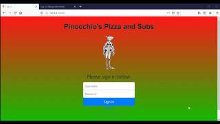 Project 3 Pizza HarvardX CS50W Web 2020