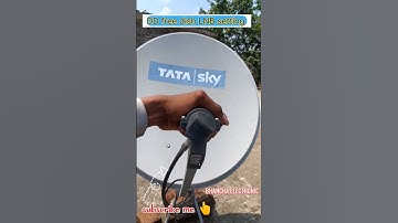 DD Free Dish LNB Setting | DD Free Dish LNB Skew Angle सही करो मिलेंगे सबसे ज्यादा चैनल / #shorts