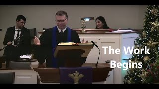 December 4, 2022 | "The Work Begins" Meditation by the Rev. Dr. Brian R. Paulson.