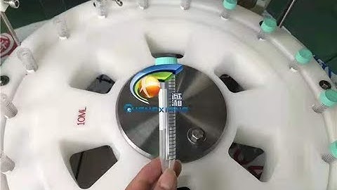 CX-GFT Automatic medical regent test tube filling capping machine