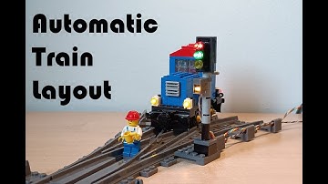Automatic LEGO train layout