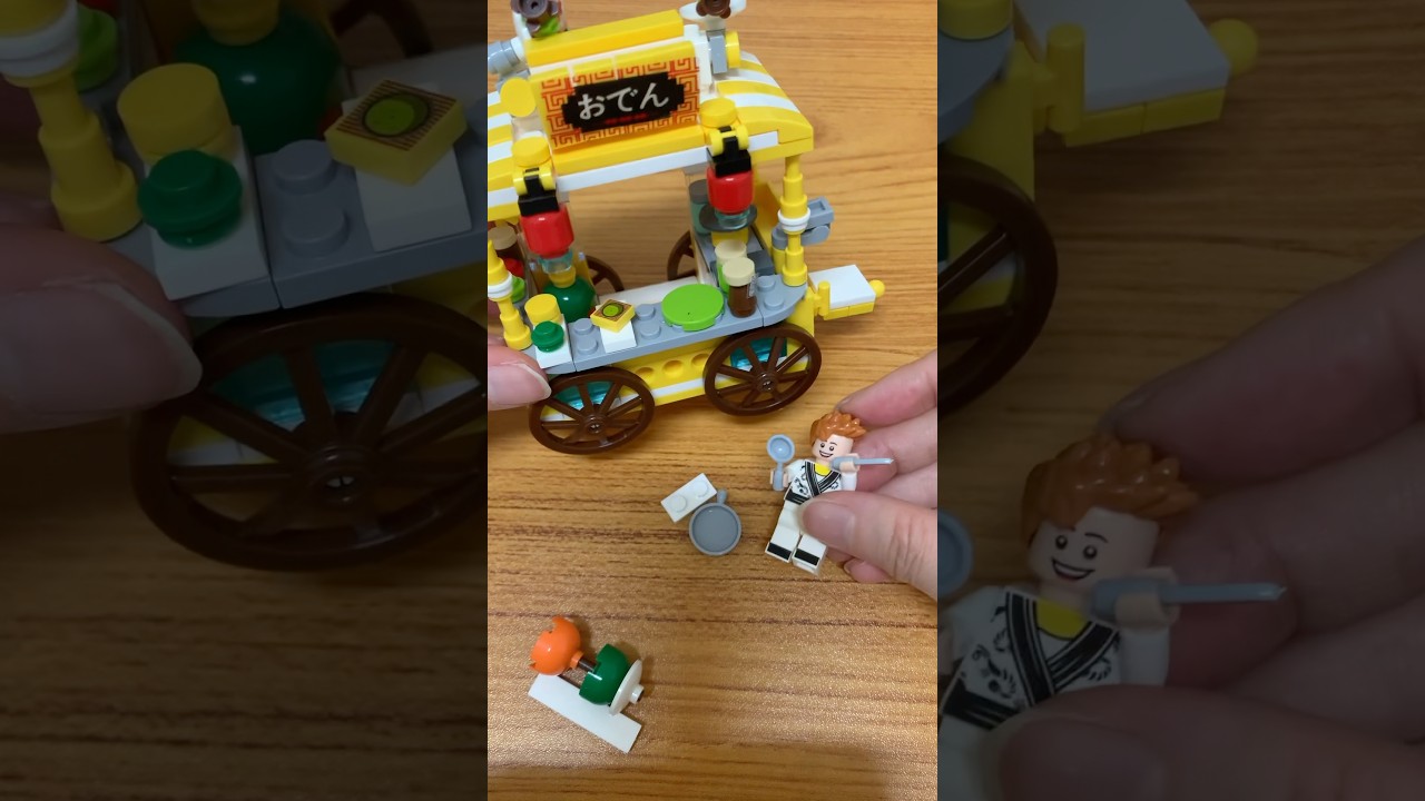 玩具黑輪店餐車