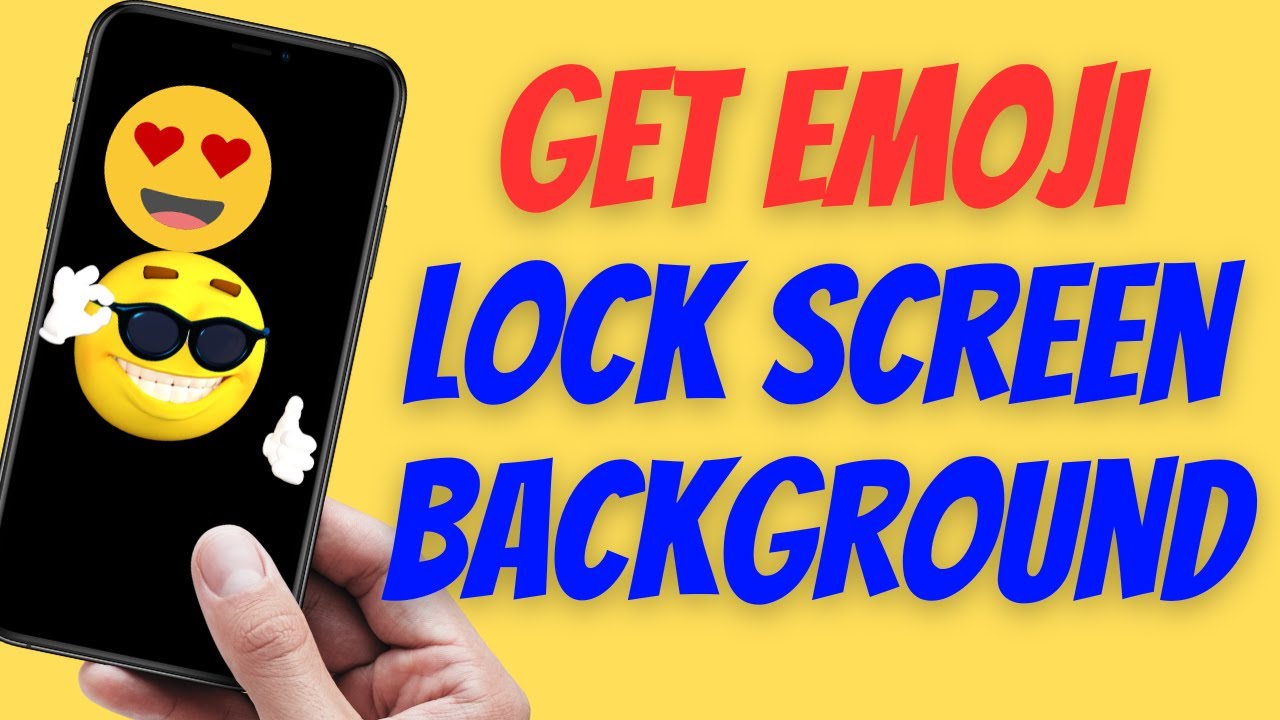 How to Get Emoji Lock Screen Background on iPhone