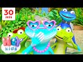 La grenouille s’lave pas les pieds 🐸 | Chansons avec des animaux pour Enfants | HeyKids en Français