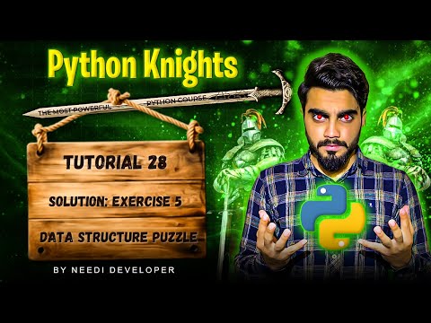 Data Structure Puzzle | Solution: Exercise 5 | Python Projects For Beginners | Tutorial - 24