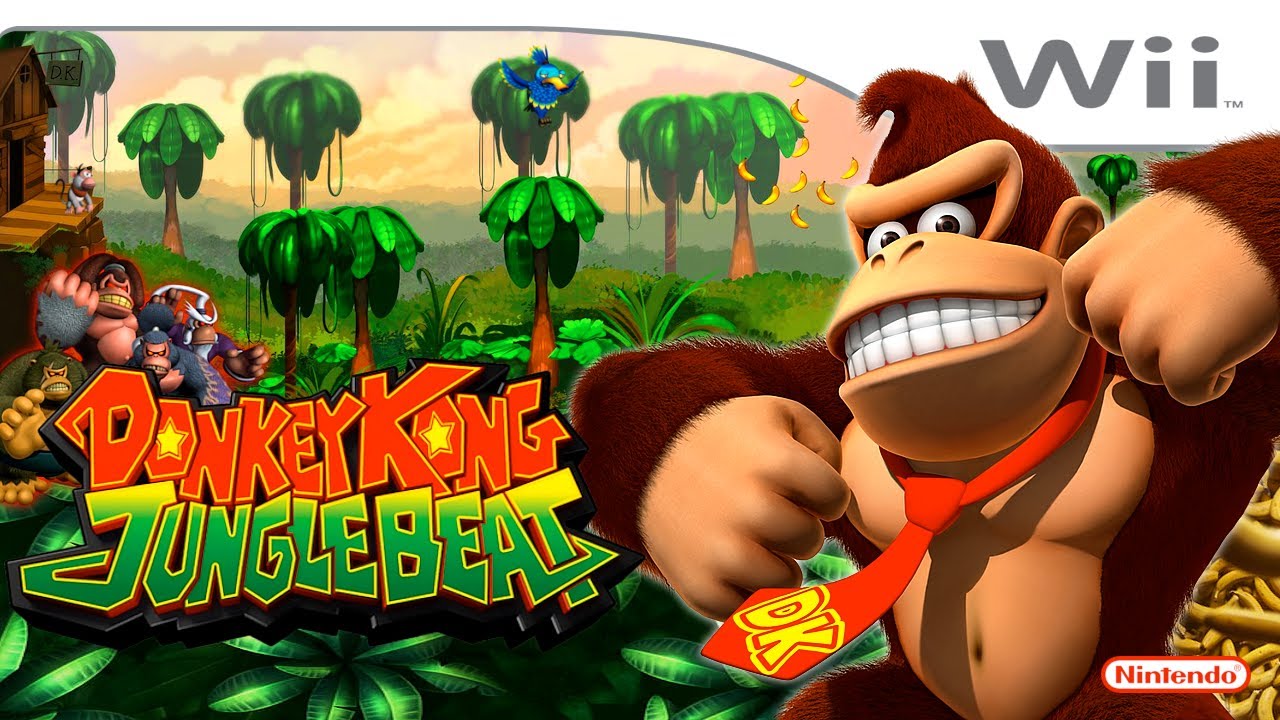 Donkey Kong Jungle Beat - Wii - 100% Perfect - walkthrough - Longplay - Gameplay - Gamecube - Guide