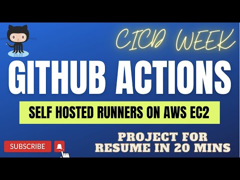 GITHUB ACTIONS SELF HOSTED RUNNERS | ADD THIS PROJECT TO YOUR RESUME | #devops #cicd  #githubactions