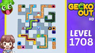 Gecko Out Level 1708 Solution Walkthrough
