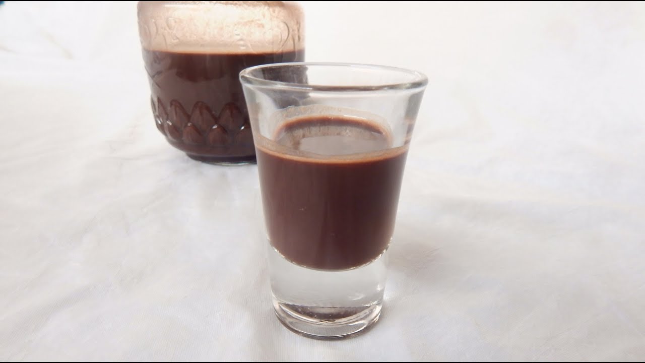 LIQUORE AL CIOCCOLATO SENZA PANNA E SENZA LATTE